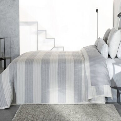 Dvipusė lovatiesė "Daison", 250x270 cm (pilka)