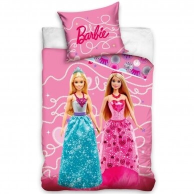 Dvipusis patalynės komplektas "Barbie Girls", 140x200 cm