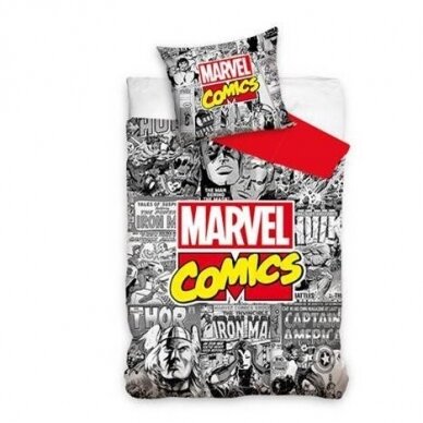 Dvipusis patalynės komplektas "Marvel Comics", 140x200 cm