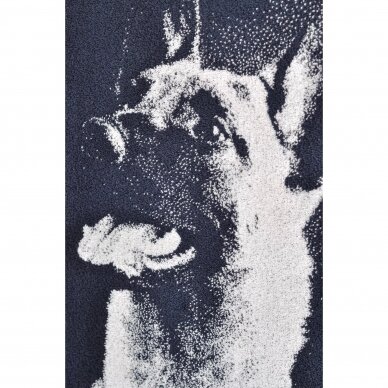 Medvilninis rankšluostis "Belgų aviganis", 67x150 cm