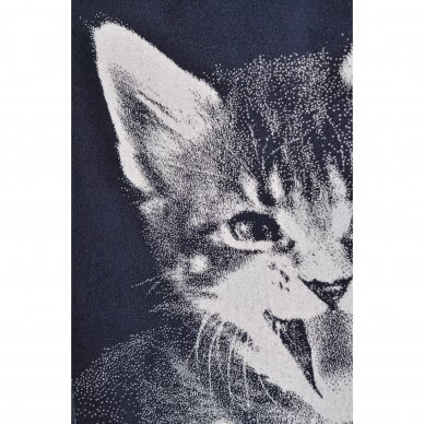 Medvilninis rankšluostis "Katinėlis", 67x150 cm 2