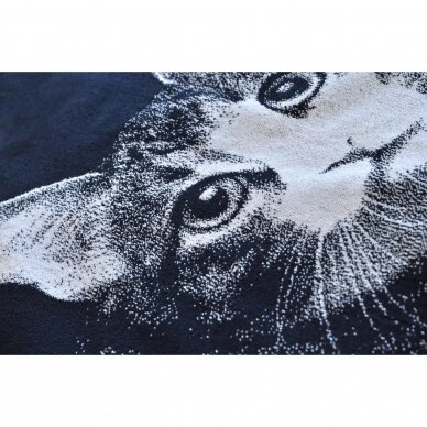 Medvilninis rankšluostis "Naminis katinas", 67x150 cm
