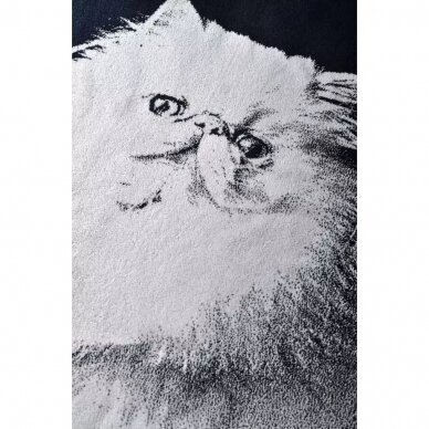 Medvilninis rankšluostis "Persų katė", 67x150 cm 3