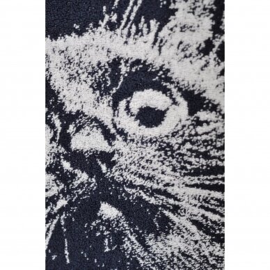 Medvilninis rankšluostis "Siamo katinas", 67x150 cm 2