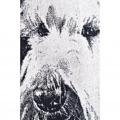 Medvilninis rankšluostis "Škotų terjeras", 67x150 cm 2