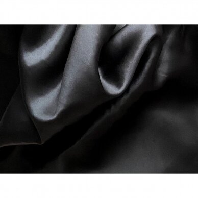 Mulberry šilko pagalvės užvalkalas (juoda), 22 momai (M/M)