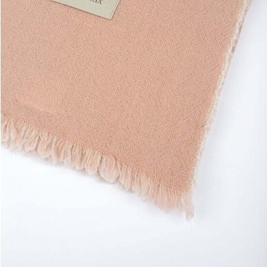 Soft Wool Merino vilnos pledas "Rose Quartz", 130x180 cm