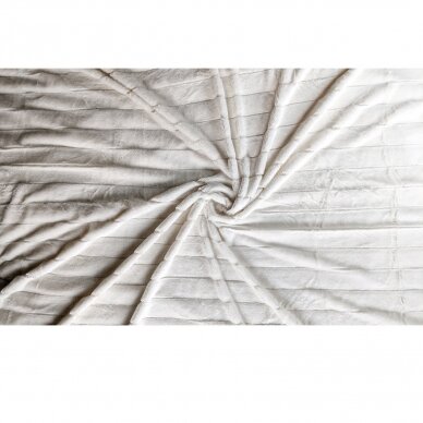 Pledas-lovos užtiesalas "Pieniški ledai", 200x220 cm