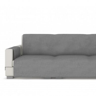 Sofos užtiesalas "Lounge" trivietei sofai (pilkas) 1