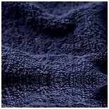 Šukuotinės medvilnės rankšluostis (Mėlyna)