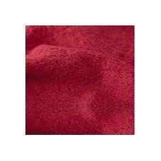Šukuotinės medvilnės rankšluostis (Raudona)