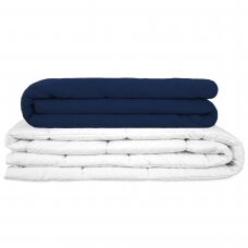 Sunki antklodė SU užvalkalu GRAVITY BLANKET® Kids, 110x170 cm (mėlyna)