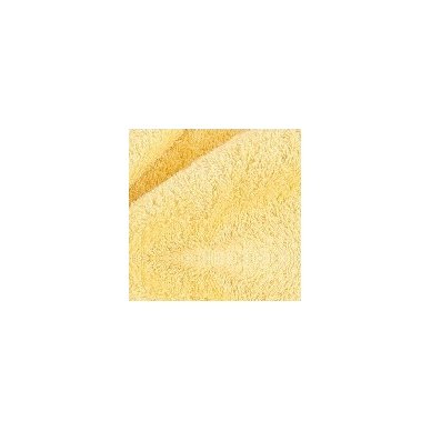 Šukuotinės medvilnės rankšluostis (Geltona) 5