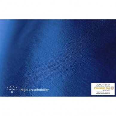 Sunkios antklodės užvalkalas GRAVITY BLANKET®, 150x220 cm (mėlyna)