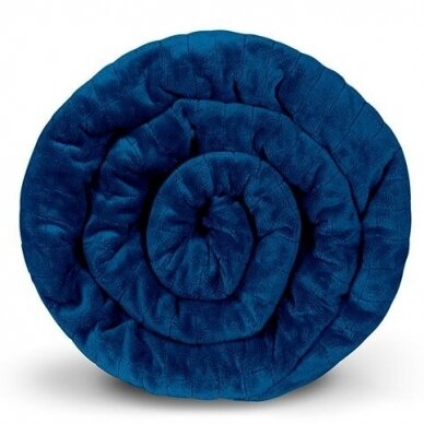 Sunki antklodė SU užvalkalu GRAVITY BLANKET®, 150x220 cm (mėlyna) 5