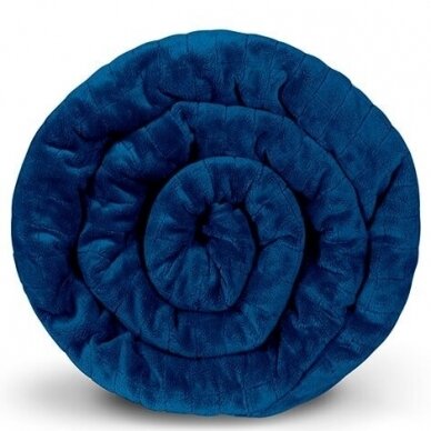 Sunki antklodė SU užvalkalu GRAVITY BLANKET® Kids, 110x170 cm (mėlyna)