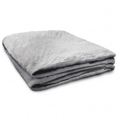 Sunki antklodė SU užvalkalu GRAVITY BLANKET® Kids, 110x170 cm (pilka) 4