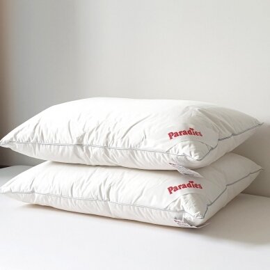Trisluoksnė Žąsų plunksnų ir pūkų pagalvė TESSA PARADIES , 50x70 cm 3