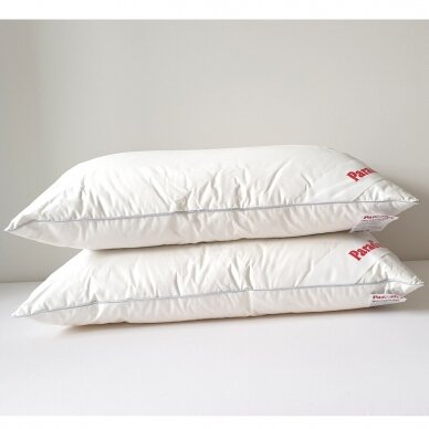 Trisluoksnė Žąsų plunksnų ir pūkų pagalvė TESSA PARADIES , 50x70 cm