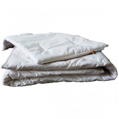 Vaikiškas medvilnės rinkinys (antklodė + pagalvė), 100x135 cm