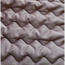Velveto lovos užtiesalas "Naroa Malva", 180x270 cm (avietinė)