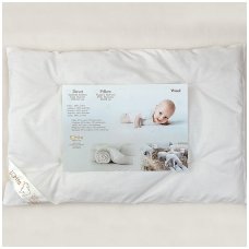 Vilnonė pagalvė kūdikiui, 40x60 cm