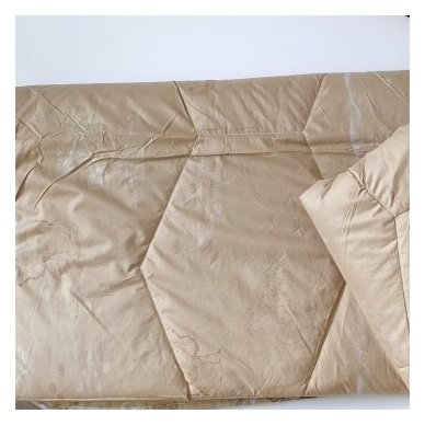 Žieminė antklodė su kupranugario vilnos užpildu (450 g/m²), 200x200 cm 3